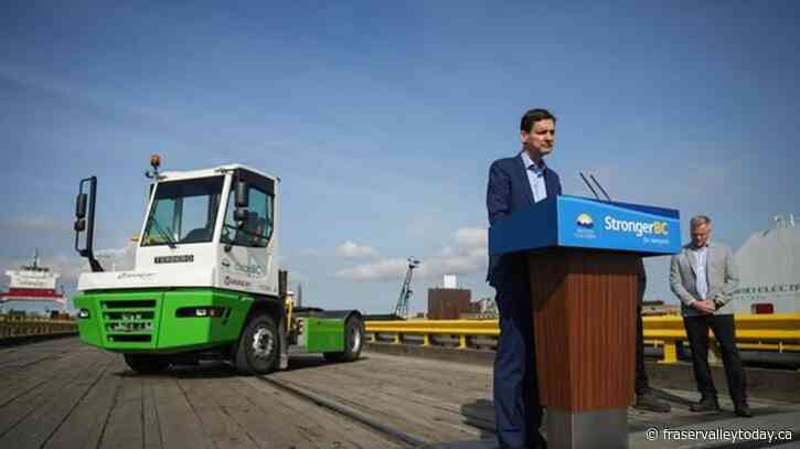 Mechanical podium, playfully dubbed ‘explodium,’ aims to even B.C.’s political field