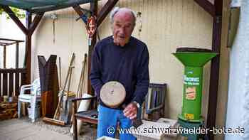 Staubige Erinnerungen: Rudi Spieß ist einer der letzten Hochdorfer Steinhauer