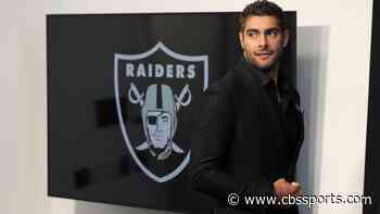 Raiders include waiver in Jimmy Garoppolo's contract that could result in the team cutting the QB, per report