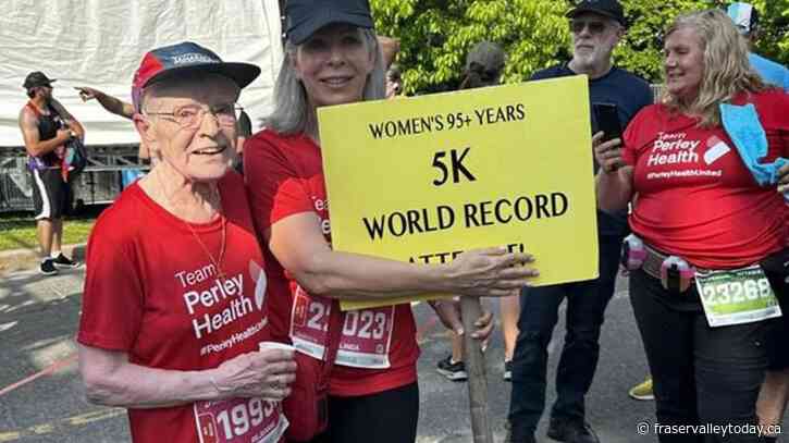 The fastest 96 year old woman in the world: Ottawa woman breaks 5K race record