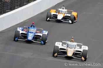 Rosenqvist Leads at Halfway Point of Indianapolis 500; Palou Crashes on Pit Road