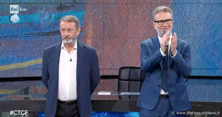 Che tempo che fa, l’ultima puntata di Fazio. E Serra ironizza: “Di che partito erano Topo Gigio e il Quartetto Cetra?”
