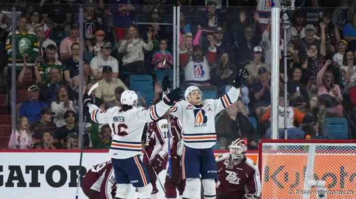 Blazers take care of business by crushing Petes 10-2 at Memorial Cup