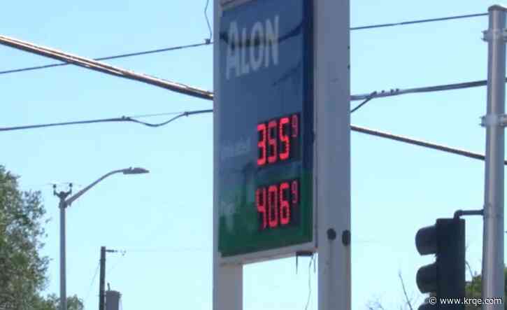 New Mexico drivers paying less for gas compared to last year