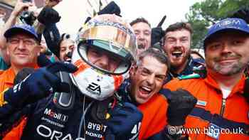 Monaco Grand Prix: Max Verstappen beats Fernando Alonso to rain-affected win