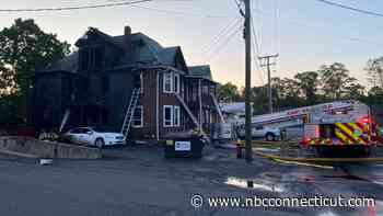 Firefighter Injured After Fire Rips Through East Hartford Multi-Family Home