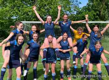 Ripon Grammar School’s U13 girls’ footballers national bid