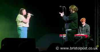 Teen's dream of Lewis Capaldi collaboration after performing with star in Bristol