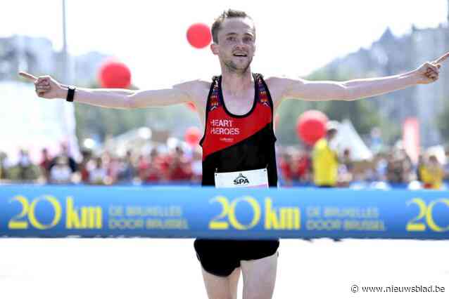 Amaury Paquet wint voor de derde maal de Brusselse massaloop, Ward Van Der Kelen wordt twaalfde: “Het was blijkbaar mijn dagje niet”