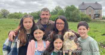 Family swaps suburban life for rural homestead where they grow their own food