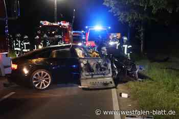 Unfall Beverungen: Baby schwerstverletzt – Vater des Fahrers stirbt