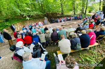 Im Wald oberhalb von Halle gibt's etwas Besonderes zu hören