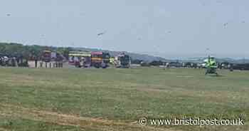 A4 Portway shut after man seriously injured in cliff face fall