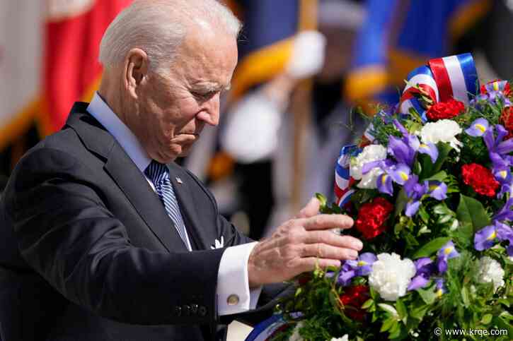 LIVE: Biden to give Memorial Day address after wreath-laying