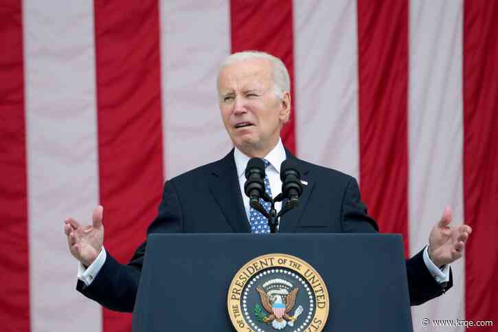 Biden gives message to grieving families on Memorial Day