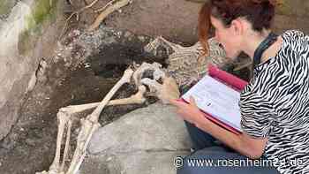 Drei Skelette in versunkener Römer-Stadt Pompeji entdeckt