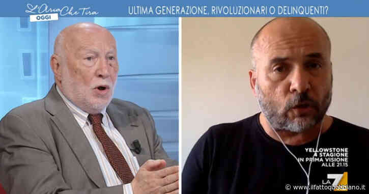 De Masi sbotta con Dragoni: “Per lei i giovani di Ultima Generazione diventeranno terroristi? È una follia, ma come si permette?”. Su La7
