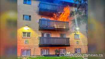 Saskatoon apartment fire that left 26 homeless may have been arson, investigator says