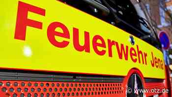Brand am Pfingstmontag im Uniklinikum Jena: Feuerwehr rückt zum Löschen aus