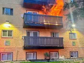 Saskatoon apartment fire that displaced 26 people deemed suspicious