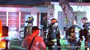Fire at Hollywood Home Displaces Family of Six