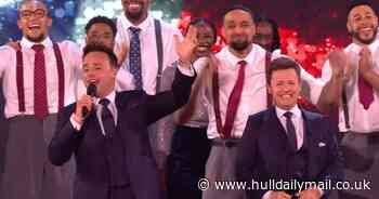 'Ant just ‘Dec’ed it' - Britain’s Got Talent presenter takes a tumble as semi-final opens