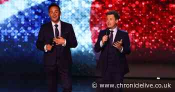 Ant McPartlin hits  the deck after heavy fall just minutes into Britain's Got Talent semi-final