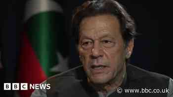 Imran Khan: Ex-Pakistan PM tells BBC crackdown on party is 'untenable'