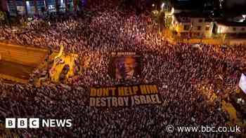 Israel protests: Drone footage shows thousands in Tel Aviv