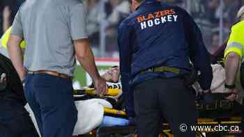 Blazers defenceman Masters out of hospital, will miss remainder of Memorial Cup