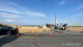 1 woman killed, 2 children injured after car crash in Fresno County