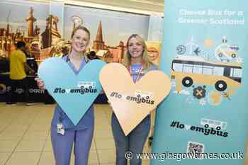 Scottish Bus Week rolls up to Glasgow Royal Infirmary