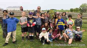 Edina elementary school students end year volunteering at Wisconsin animal sanctuary