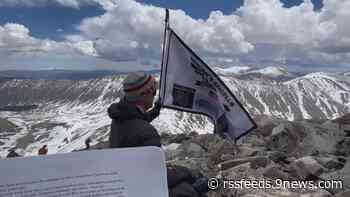 2 men hike Colorado 14er in honor of Korean War veterans