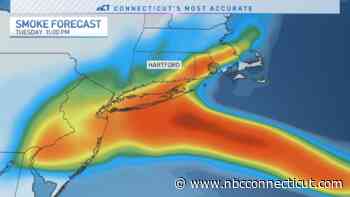 Smoke From Large Nova Scotia Fire Moves Toward Conn.