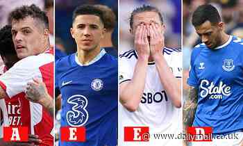 Premier League report cards - Arsenal, Chelsea, Everton, Leeds rated