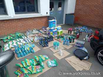 Suspected shoplifter stopped by police at Monks Cross, York