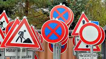 Straßensperrung im Gönnatal: Bauarbeiten aufgrund von Abwassererschließung