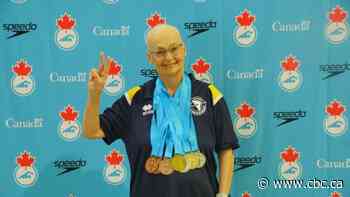 72-year-old Quebec swimmer battling cancer takes gold at Canadian championships