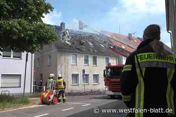 Mensch stirbt bei Wohnhausbrand in Bad Salzuflen