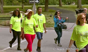 Ralph Yarl, Black teen shot for ringing the wrong doorbell, walks at brain injury event