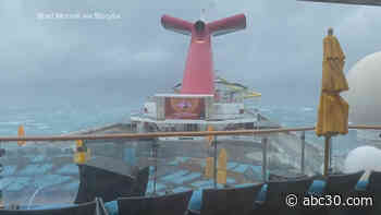 Carnival passengers left terrified as cruise ship sails into violent storm near SC | VIDEO