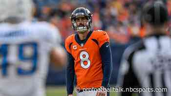 Doug Pederson likes Brandon McManus’ experience at kicker