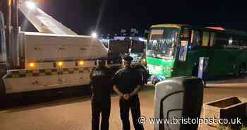Westcountry party bus seized by police after blasting out drum and bass