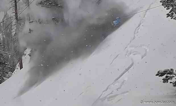 Ski Patrollers Trigger Avalanches With Precise Explosives