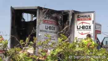 Vehicle fire shuts down part of Hwy. 400