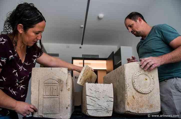 Israeli Authorities Retrieve 1,850-Year-Old Decorated Stone Ossuaries to Prevent Further Looting and Damage