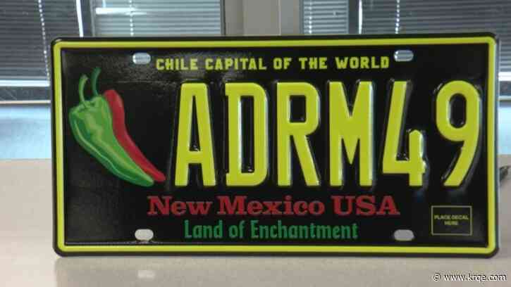 What does New Mexico law say about tinted license plate covers?