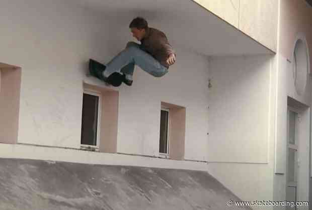 Oscar Candon's New Video Part: Giddy #13 Abseiling Down