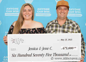 Chilliwack couple wins $675,000 on scratch and win ticket